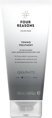 Тонирующая маска для поддержания цвета окрашенных волос Four Reasons Color Mask Toning Treatment Graphite Графит
