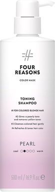 Тонирующий шампунь для поддержания цвета окрашенных волос Four Reasons Color Mask Toning Shampoo Pearl Жемчуг 500 мл
