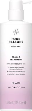 Тонирующая маска для поддержания цвета окрашенных волос Four Reasons Color Mask Toning Treatment Pearl Жемчуг 500 мл