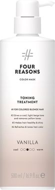 Тонирующая маска для поддержания цвета окрашенных волос Four Reasons Color Mask Toning Treatment Vanilla Ваниль 500 мл